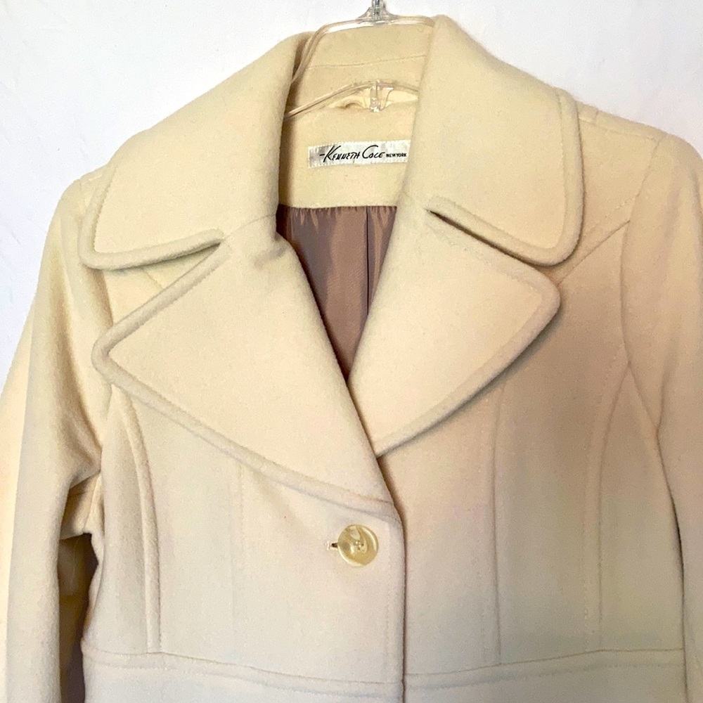 Kenneth Cole Wool Coat, Like New